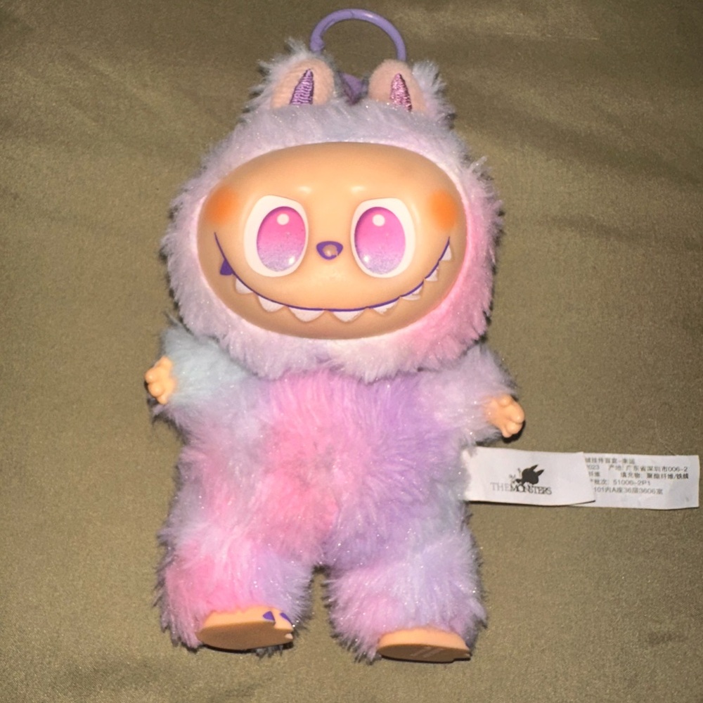Big Into Energy- Lafufu Luck- Colorful Plush Monster Toy